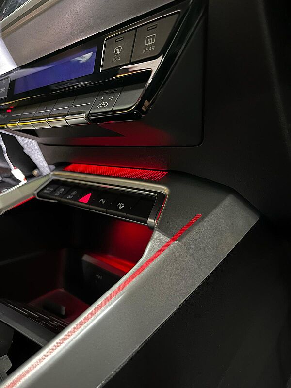 Audi A3 21-23 Rainbow Full Trimli İç Ambiyans Aydınlatması - 5