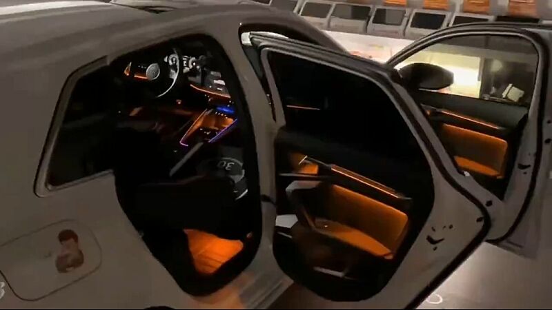 Audi A3 (21) Rainbow Ambiyans Aydınlatma - 4