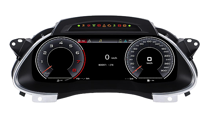 AUDİ A4 2009-2016 Hayalet Ekran - 1