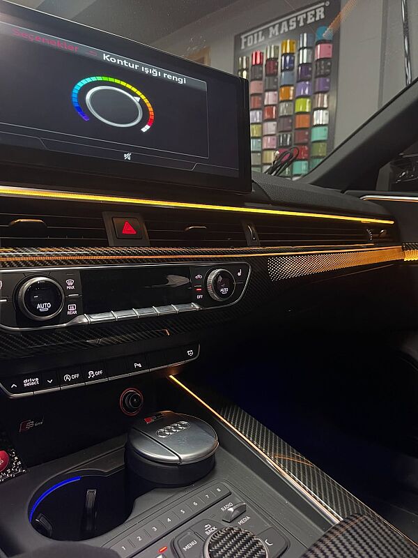 Audi A4/A5 18-22 RGB İç Ambiyans Aydınlatması - 1
