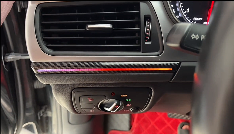 Audi A6 12-18 Yeni Trimli Rainbow Ambiyans Aydınlatma Seti  - 3