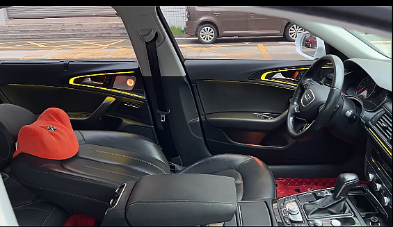 Audi A6 12-18 Yeni Trimli Rainbow Ambiyans Aydınlatma Seti  - 5