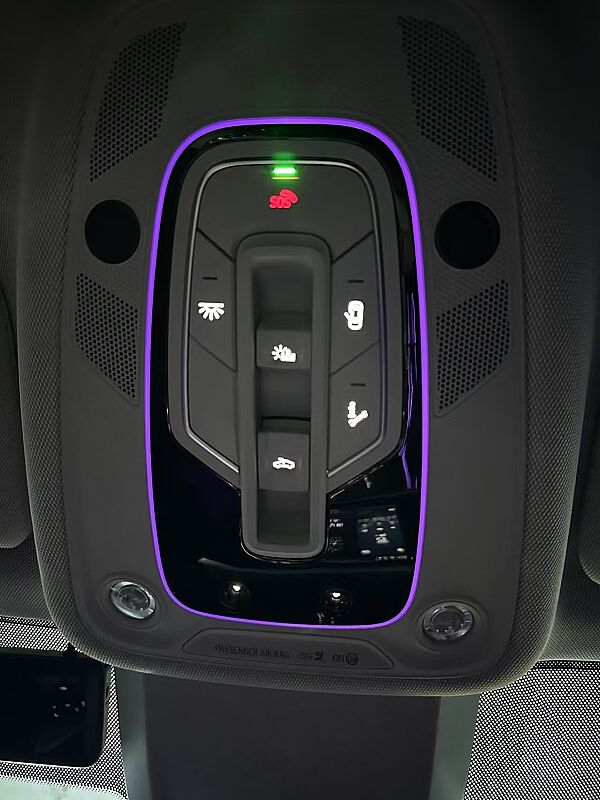 Audi Tavan Okuma Lambası Ambiyanslı - 5