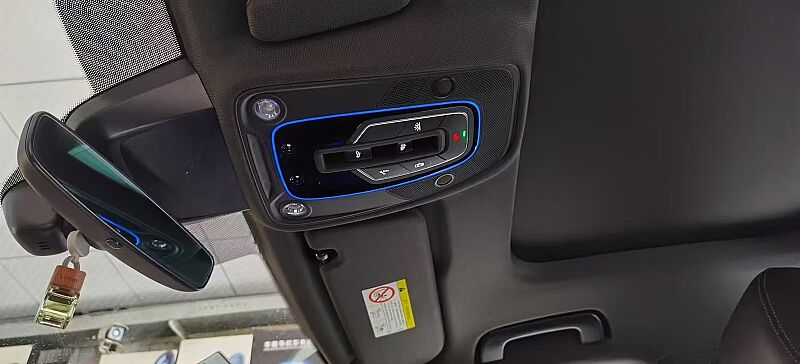 Audi Tavan Okuma Lambası Ambiyanslı - 6