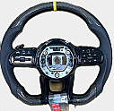 BENZ Carbon Sarı Manyetikli Direksiyon