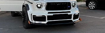 Benz G Class Carbon Ön Lip - 1