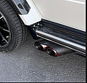 Benz G Class Işıklı Egzoz Başlığı - 2
