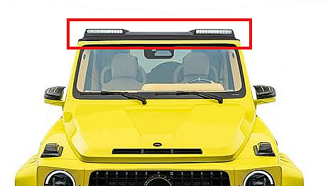 Benz G Class Roket Carbon Tavan Led - 3