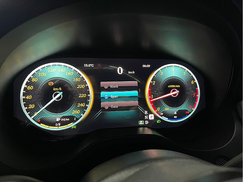 BENZ GLA 15-19 CLA W117 13-19 A W176 13-17 Linux Hayalet Gösterge Ekranı - 1