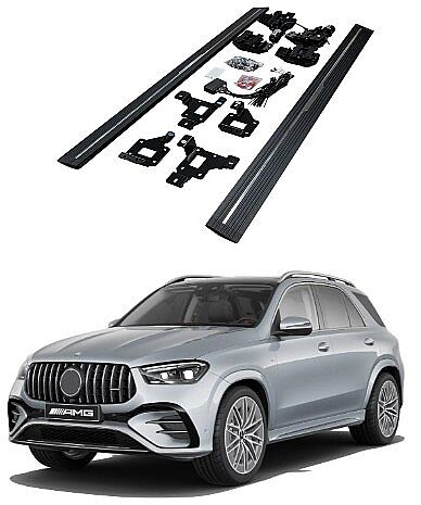 Benz GLE 2020-2024 Benzinli/Hibrit Maybach Stili Elektrikli Basamak - 1