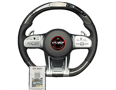 BENZ Mercedes Amg Carbon Ledli Üniversal Direskiyon - 1