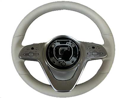 BENZ Mercedes S Class W221 Amg Model  Beyaz Direksiyon - 1