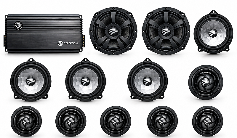 BMW 3 Serisi 2018-2020 2021-2023 Üniversal For X1 X2 X3 X4 X5 X6 Need Extra Accessoıres Orjinal Uyumlu Ses Sistemi - 1