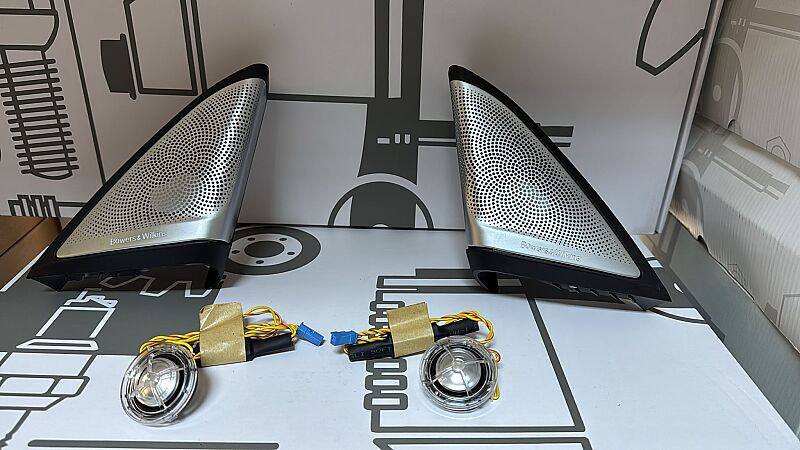 BMW 5 Series G30 Tweeter Kapak Işıklı - 2