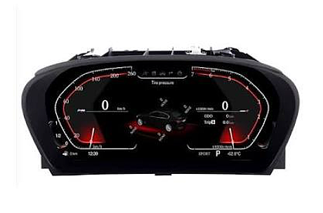 BMW E70/X5 CCC/CIC F16 2007-2013 12,3" Hayalet Ekran Linux LFS-BMWDG08 - 1