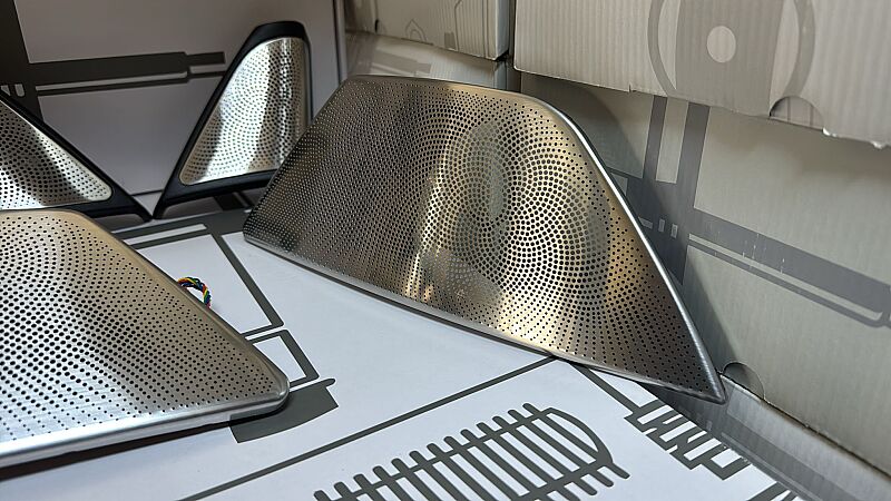 Bmw F10 Işıklı Tweeter  ve Hoparlor Kapak Seti - 3