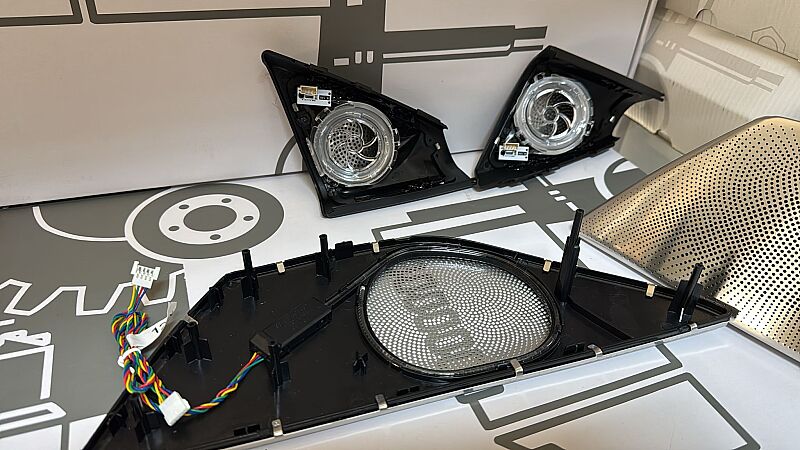 Bmw F10 Işıklı Tweeter  ve Hoparlor Kapak Seti - 4