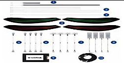 BMW F30 YENİ MODEL RGB KAPI TUTMA AMBİYANS SETİ - 1