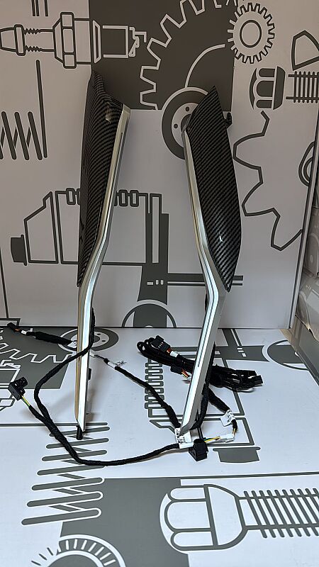 BMW G20/G28 3-4 Serisi Carbon Vites Yan Kapakları Işıklı - 3