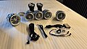 C Class W205 GLC X253 64 Renk EQS Model Front Rear Airvent Set 