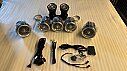 C Class W205 GLC X253 64 Renk EQS Model Front Rear Airvent Set - 2