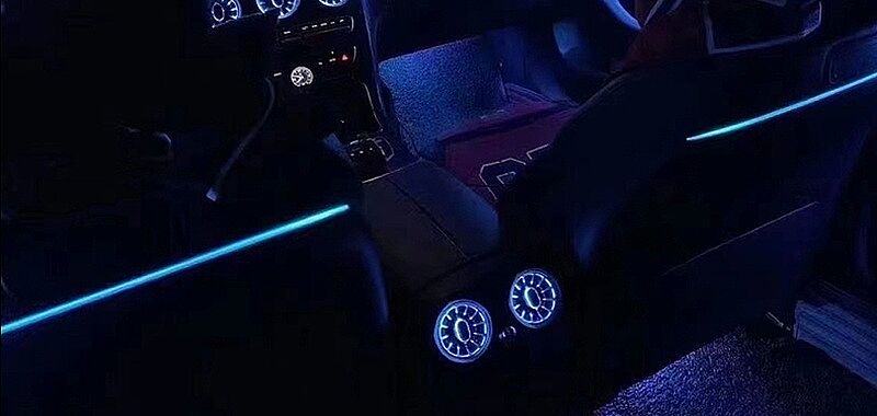 C Class W205 GLC X253 Koltuk Arkası Led 3 renk - 2