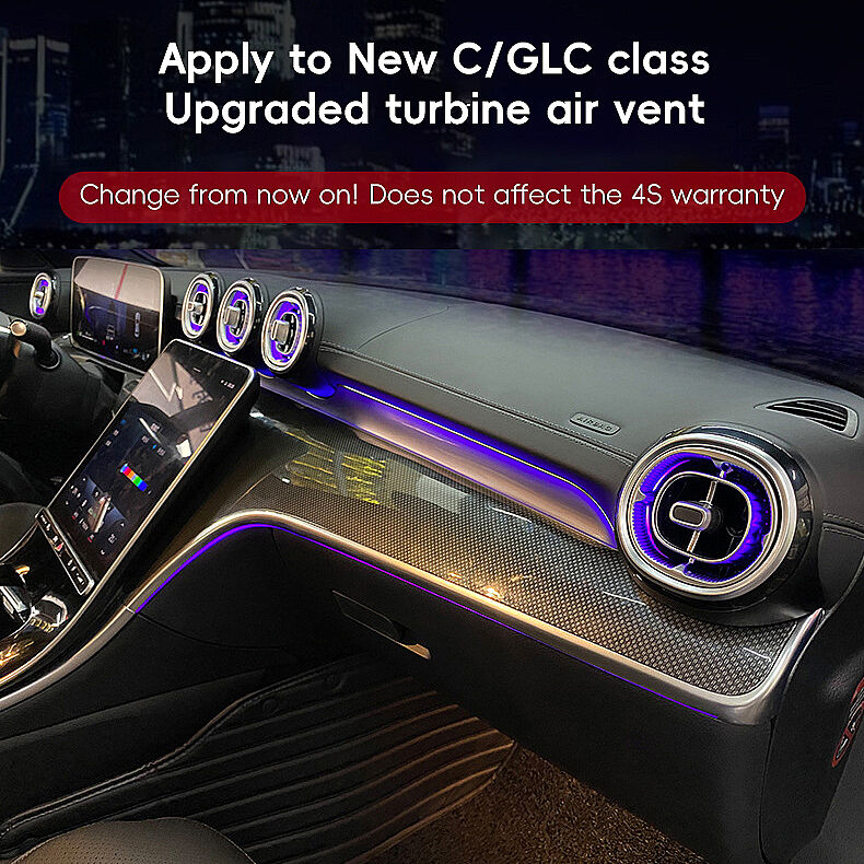 C Class W206 GLC X254 Işıklı Ön Havalandırma - 4