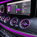 E-Class W213 Işıklı Ön Havalandırma Seti - 3