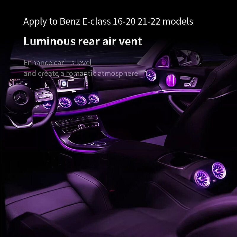 E-Class W213 Işıklı Ön Havalandırma Seti - 5