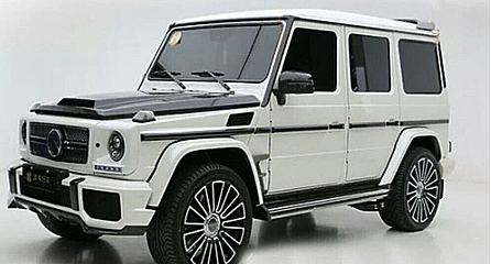 G Class W464 Tavan Yan Çıta Seti Carbon - 2