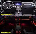 G-Class W464 W465 580EQ Işıklı Ön Havalandırma Seti - 3
