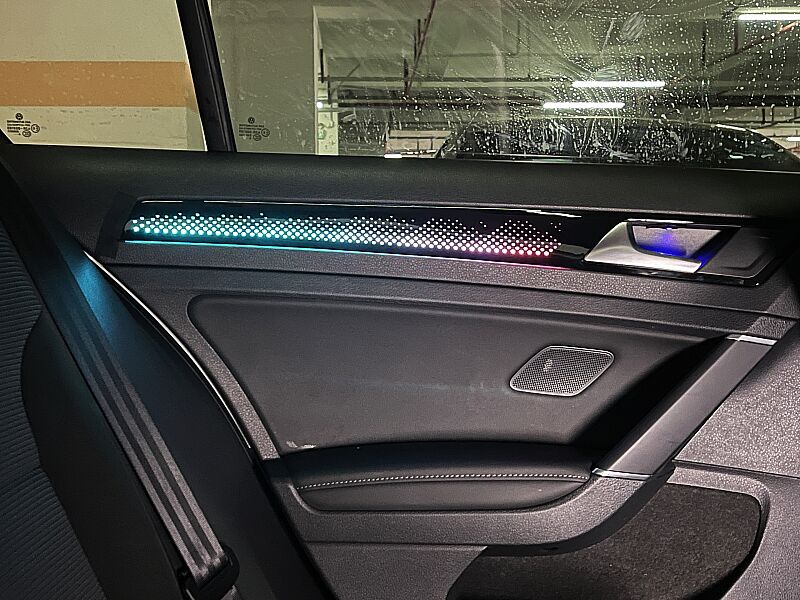 Golf 7 7.5 Trimli  Piano Black Galaxy Model 2 Rainbow Trimli İç Ambiyans Aydınlatmsı - 5