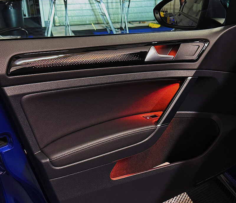 Golf 7 7.5 Trimli  Piano Black Galaxy Rainbow Trimli İç Ambiyans Aydınlatması - 3