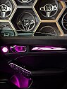 Honda Civic FE Piano Black Rainbow Trimli İç Ambiyans Aydınlatması - 4