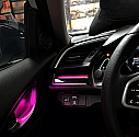 Honda FC5 64Renk Rainbow Trimli İç Ambiyans Aydınlatma Piano Black - 3
