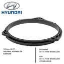 Hyundai Araçlara Ön-Arka Kapı Yerlerine 16 Cm Hoparlör Kasnağı - 3