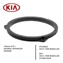 Kia Araçlara Ön Arka Kapı Yerlerine 16 Cm Hoparlör Kasnağı - 3