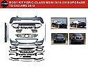 Mercedes C Class W205 Body Kit 2019 AMG Yükseltme - 2