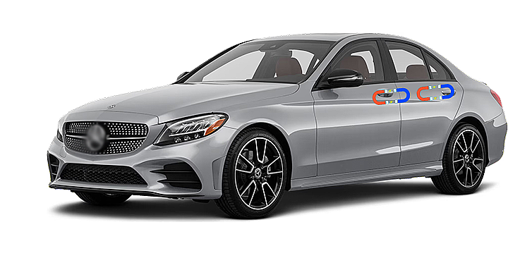 Mercedes C Class W205 Vakum (2014-2020)SD006 - 2