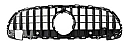 Mercedes C Class W206 GT Grille Black Panjur