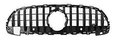 Mercedes C Class W206 GT Grille Black Panjur - 1