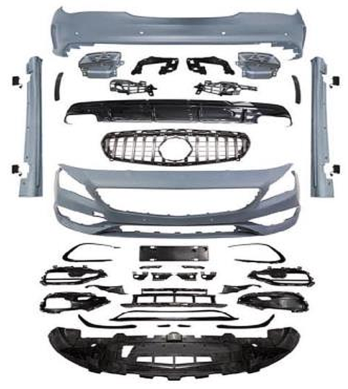 Mercedes CLA Class W117 2016-2018 CLA45 AMG Body kit - 1