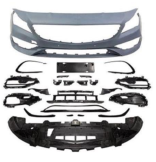 Mercedes CLA Class W117 2016-2018 CLA45 AMG Front Bumper Body kit - 1