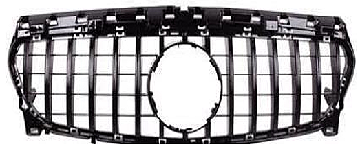 Mercedes CLA Class W117 2016-2018 GT Grille Black Panjur - 1