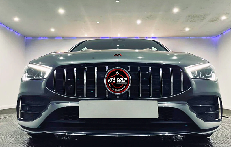 Mercedes CLA Class W118 2019+ GT Grille Silver Panjur - 2