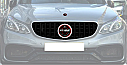 Mercedes E Class W212 GT Grille Black Panjur - 2