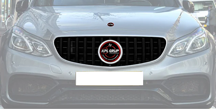 Mercedes E Class W212 GT Grille Black Panjur - 2