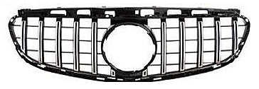 Mercedes E Class W212 GT Grille Silver Panjur - 1