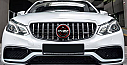 Mercedes E Class W212 GT Grille Silver Panjur - 3
