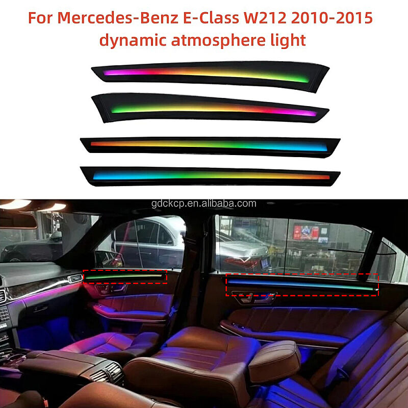 Mercedes E Class W212 W213 Görünüm Yan Trim Ambiyans Seti - 3